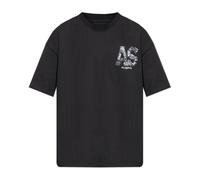 AllSaints - Mixtape T-shirt - - Tops - Uomo - Nero - S