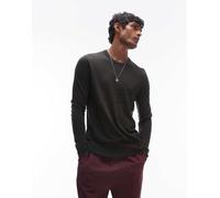 AllSaints - Mode - Maglione lavorato in lana Merino verde scuro XS