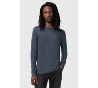 AllSaints Mode Merino Crew Pitched Blue Taglia: S | Maglioni a maglia Outlet | Uomo | Blu