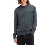 AllSaints Mode Merino Crew Smith Blue Taglia: XS | Maglioni a maglia Outlet | Uomo | Blu