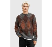 AllSaints Mord Crew Charcoal Marl Taglia: XXL | Maglioni a maglia Outlet | Uomo | Nero