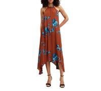 AllSaints Mysti Iona Dress Rust Red Taglia: 6 | Abiti Midi Outlet | Donna | Marrone