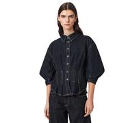Allsaints Nancy Denim Shirt Shirt Donna (Pacco da 1)