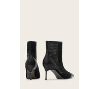 AllSaints Natasha Mesh Boot Black Taglia: 40 | Stivali Outlet | Donna | Nero
