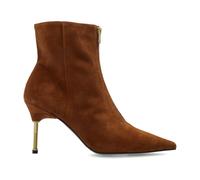AllSaints - Natasha Stivali a Punta con Zip Laterale in Suede - -Shoes -Donna -Marrone -39 EU
