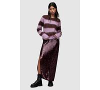 AllSaints Opal Sparkle Skirt Royal Red Taglia: M | Maxi gonne Outlet | Donna | Rosso