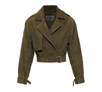 AllSaints - Ophelia Suede Jacket - - Jackets - Donna - Verde - L