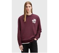 AllSaints Orlando Crew Mars Red Taglia: XXL | Maglioni Outlet | Uomo | Rosso