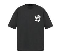 AllSaints - Orlando Logo Print Oversized T-Shirt - - Tops - Uomo - Nero - S
