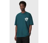 AllSaints Orlando Ss Crew Cove Blue Taglia: S | T-shirt Outlet | Uomo | Blu