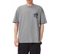 Allsaints Orlando SS Crew Uomo, Grigio Marzo, XX-Large
