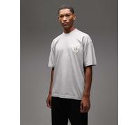 AllSaints - Orlando - T-shirt grigia-Grigio 2XL