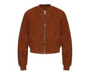 AllSaints - Orten Suede Jacket - - Jackets - Donna - Marrone - XL