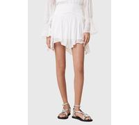 AllSaints Pamela Skirt Snow White Taglia: 8 | Minigonne Outlet | Donna | Bianco