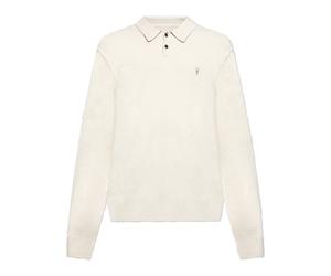 AllSaints - Polo Statten - - Tops - Uomo - Beige - M