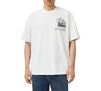AllSaints - Reel - T-shirt bianca con grafica-Bianco S