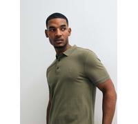 AllSaints Reform polo con logo a maniche corte verde L
