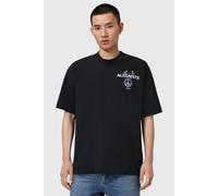 AllSaints Reincarnate Ss Crew Washed Black Taglia: M | T-shirt Outlet | Uomo | Nero