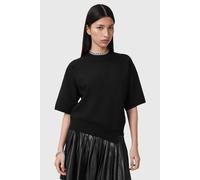 AllSaints Remi Knit Tee Black Taglia: XS | Maglioni a maglia Outlet | Donna | Nero