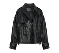 AllSaints - Reya Leather Jacket - - Jackets - Donna - Nero - S