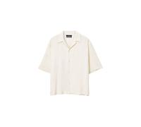 AllSaints Rialto Ss Shirt Jetstream White Taglia: XS | Camicie Business Outlet | Uomo | Bianco