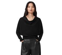 AllSaints Ridley M Crop Jumper Maglione, Nero, XS Womens