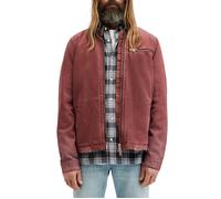 AllSaints Rothwell Jacket Imperial Red Taglia: XS | Giacche di jeans Outlet | Uomo | Rosso