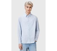 AllSaints Saint Ls Shirt Willow Blue Taglia: XL | Camicie Casual Outlet | Uomo | Blu