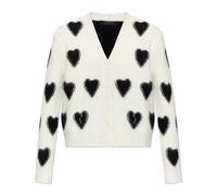 AllSaints - Scatter Heart Cardigan - -Knitwear -Donna -Bianco -S
