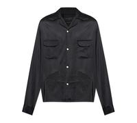 AllSaints, ,Shirts ,Uomo ,Nero ,M Yodo Long Sleeve Shirt