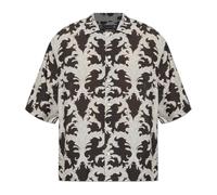 AllSaints, ,Shirts ,Uomo ,Nero ,S Motif Short Sleeve Shirt