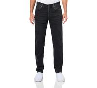 AllSaints Sid Uomo, Nero Slavato, 34W x 32L