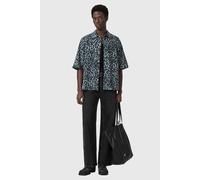AllSaints SILESIA LEO SS SHIRT men Shortsleeves grey in taglia:S