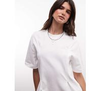 AllSaints Sofia Lisa T-shirt a maniche corte bianca-Bianco 38-40