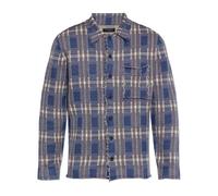 AllSaints - Solmar Knitted Check Cardigan - - Shirts - Uomo - Blu - M