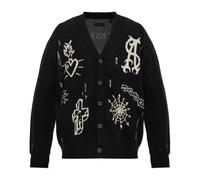 AllSaints - Staged Cardigan - - Knitwear - Uomo - Nero - L