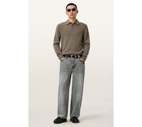 AllSaints Statten Ls Polo Dusky Green Taglia: XS | Polo Outlet | Uomo | Verde
