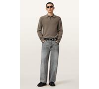 AllSaints Statten Ls Polo Dusky Green Taglia: XXL | Polo Outlet | Uomo | Verde