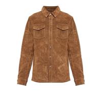 AllSaints - Sully Suede Jacket - - Jackets - Uomo - Marrone - S