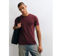 AllSaints T-shirt con logo a maniche corte in rosso 2XL