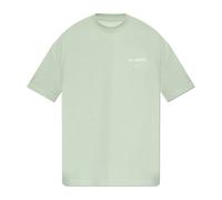 AllSaints - T-shirt girocollo oversize Underground - - Tops - Uomo - Verde - XL