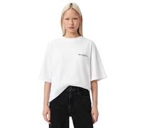 AllSaints T-Shirt Swoop Amelie da Donna, Bianco Ottico, M