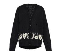 AllSaints - Tabua Cardigan - - Knitwear - Uomo - Nero - L