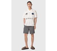 AllSaints Terra Ss Ftblshirt Ashen White Taglia: XS | Magliette basic Outlet | Uomo | Bianco