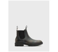 AllSaints - Toby - Stivaletti Chelsea marrone scuro in pelle 45