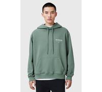 AllSaints Underground Oth Hood Smokey Green Taglia: M | Felpe con cappuccio Outlet | Uomo | Verde
