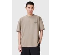 AllSaints Underground Ss Crew Stone Taupe Taglia: XXL | T-shirt Outlet | Uomo | Nero