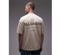 AllSaints - Underground - T-shirt beige-Neutro XS