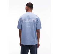 AllSaints - Underground - T-shirt blu bondi 2XL