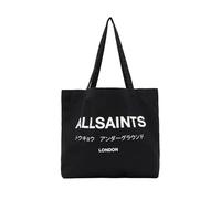 AllSaints Underground Tote, Nero/Gesso, Nero/Gesso, Taglia unica, Borsa sotterranea